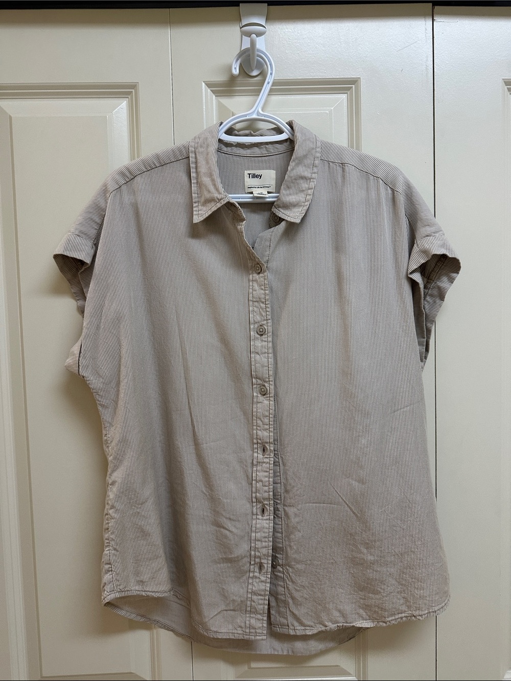 Tilley short sleeve button up shirt